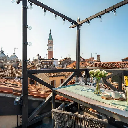 San Marco View Terrace R&r Venetië